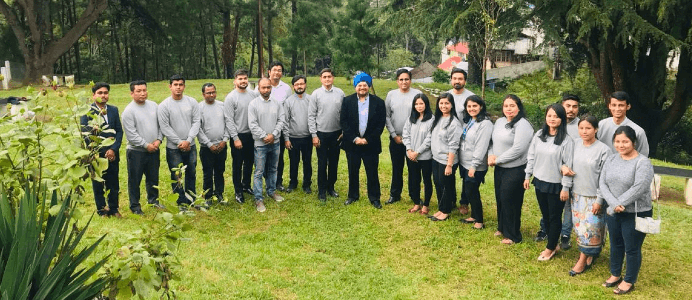 IPE Shillong Team poses for that ‘Perfect Picture’ after an insightful project site visit by our MD, Ashwajit Singh.