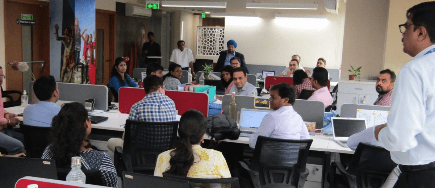 An interactive mentorship session organised by the Senior Management to encourage employees…